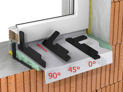 RALMO® - Fensterbank-Montageschablone